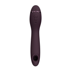 Вибратор для точки G с вакуумной стимуляцией, тёмно-фиолетовый Womanizer OG Aubergine