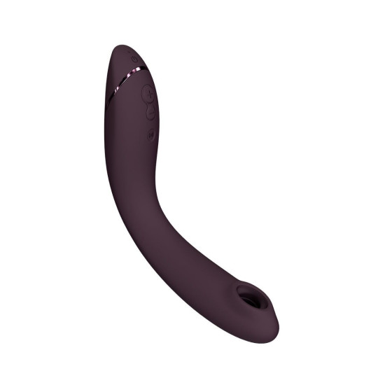 Вібратор для точки G з вакуумною стимуляцією, темно-фіолетовий Womanizer OG Aubergine
