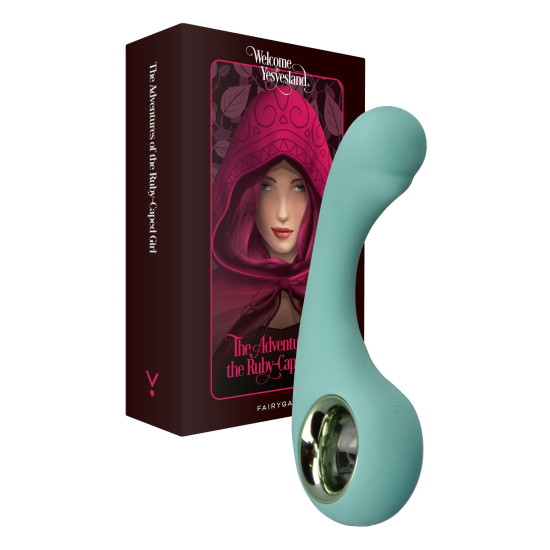Вібратор для точки G, зелений FairyGasm BraveryAward Green
