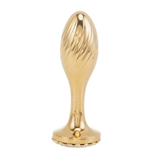 Анальна пробка з перловим дизайном Lockink Sevanda Pearl Pearl Pear-Shape Anal Plug