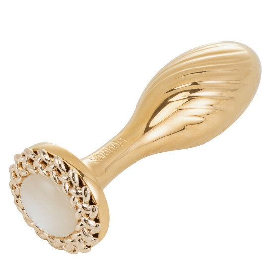 Анальна пробка з перловим дизайном Lockink Sevanda Pearl Pearl Pear-Shape Anal Plug