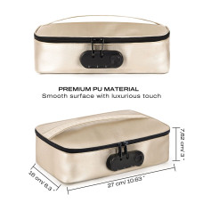 Кейс для іграшок, золотий Dorcel Discreet Box Luxury Gold
