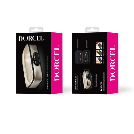 Кейс для іграшок, золотий Dorcel Discreet Box Luxury Gold