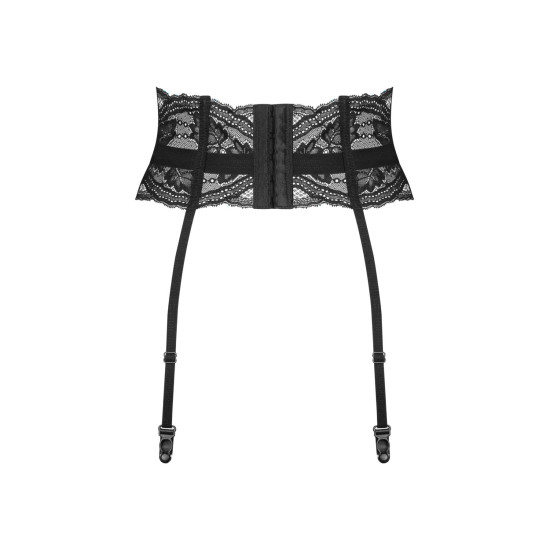 Пояс для панчіх Obsessive Nutris Garter Belt, XL/2XL