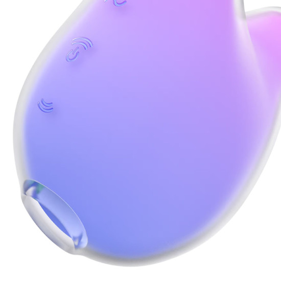 Вакуумный клиторальный стимулятор, фиолетово-розовый Satisfyer Mermaid Vibes Violet/Pink