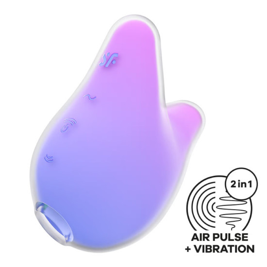 Вакуумный клиторальный стимулятор, фиолетово-розовый Satisfyer Mermaid Vibes Violet/Pink