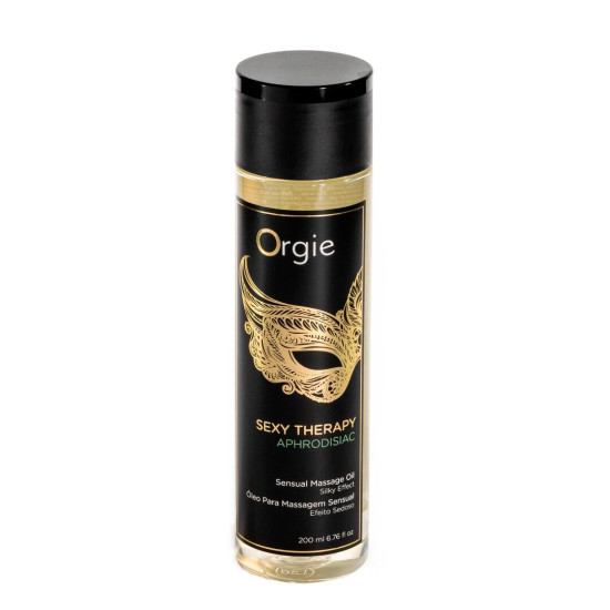 Гибридное массажное масло с афродизиаками Orgie Sexy Therapy Aphrodisiac, 200 ml