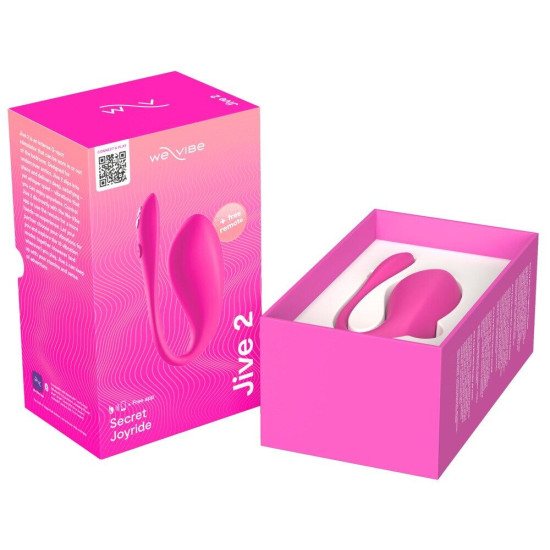 Смарт-віброяйце, яскраво-рожеве We-Vibe Jive 2 Electric Pink