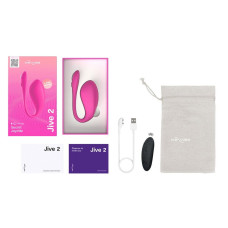 Смарт-віброяйце, яскраво-рожеве We-Vibe Jive 2 Electric Pink