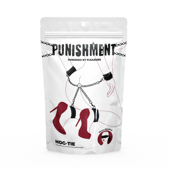 Крестовина, черная Punishment Hog-Tie Black