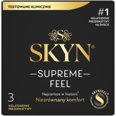 Ультратонкі презервативи преміум-класу SKYN Supreme Feel, 3 шт
