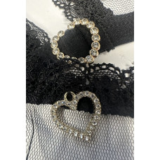 Сексуальний комплект білизни, чорний Passion Belissana Set Black, S