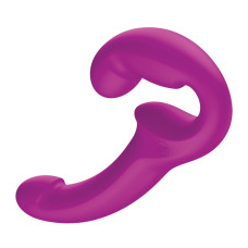 Облегченный регулируемый безремневой страпон, ежевичный Fun Factory SHARE LITE Blackberry