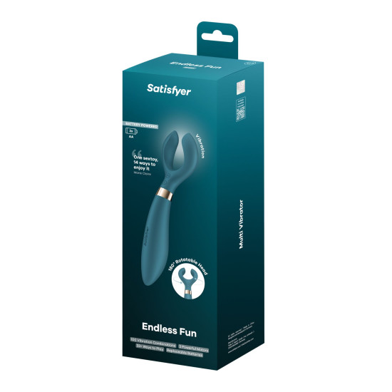 Вибратор для пар, три мотора, многофункциональный Satisfyer Endless Fun Battery Series