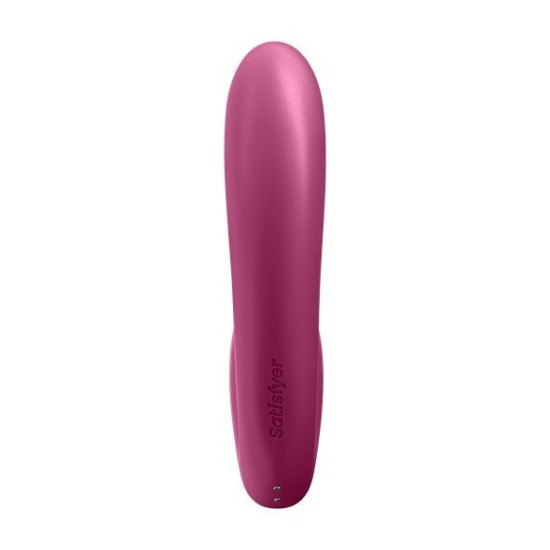 Вакуумний смарт-вібратор з 4 положеннями стовбура, ягідний Satisfyer Sunray Berry