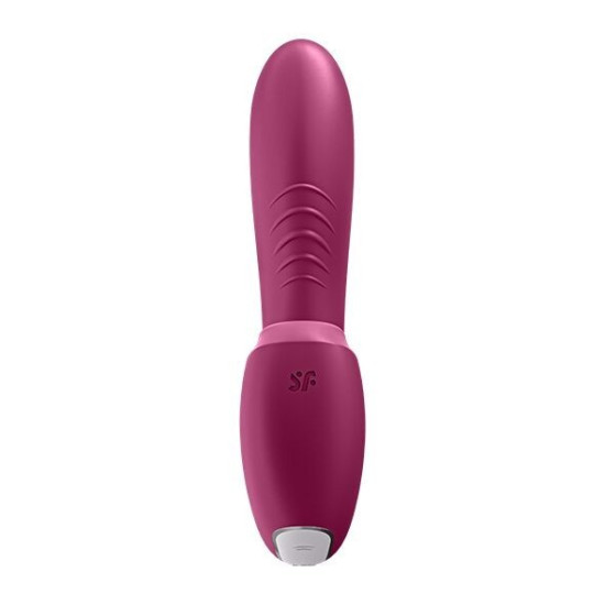 Вакуумний смарт-вібратор з 4 положеннями стовбура, ягідний Satisfyer Sunray Berry