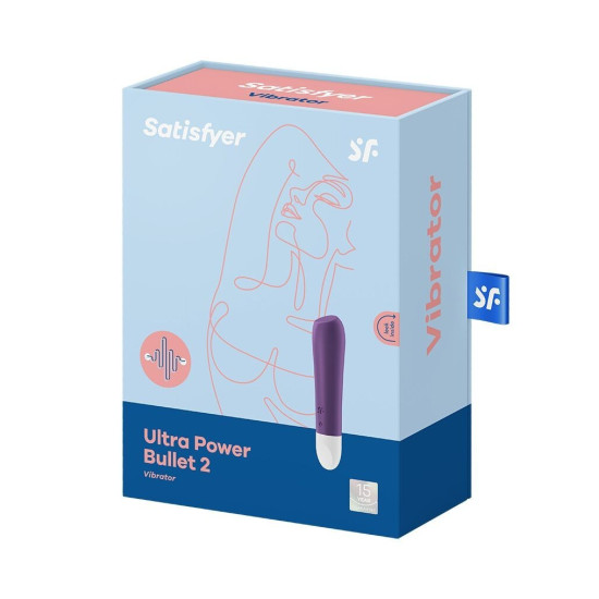 Вибропуля, фиолетовая Ultra Power Bullet 2 Violet
