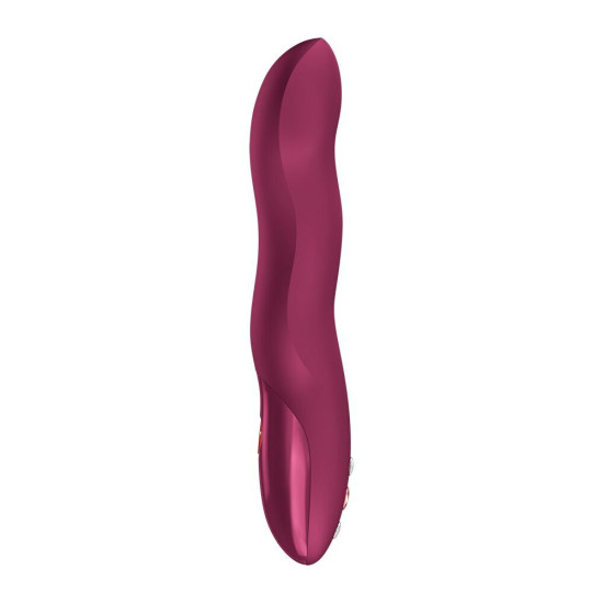 Пульсатор для точки G, червоний Fun Factory Stronic Wave Wine Red (м'яте паковання)
