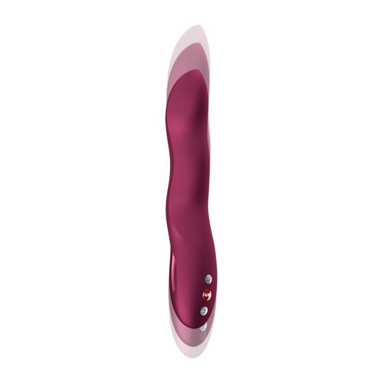 Пульсатор для точки G, червоний Fun Factory Stronic Wave Wine Red (м'яте паковання)