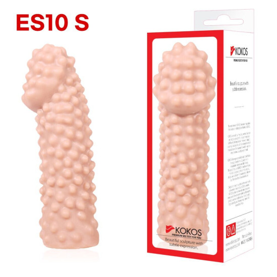 Насадка на член Kokos Extreme Sleeve ES.10, S (зім'ята упаковка)