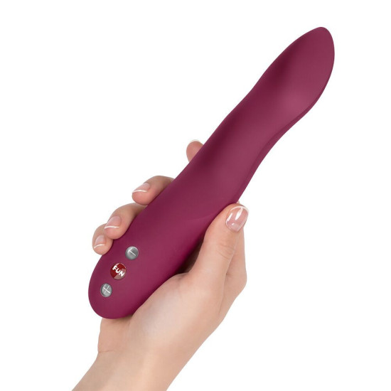 Пульсатор для точки G, червоний Fun Factory Stronic Wave Wine Red (м'яте паковання)