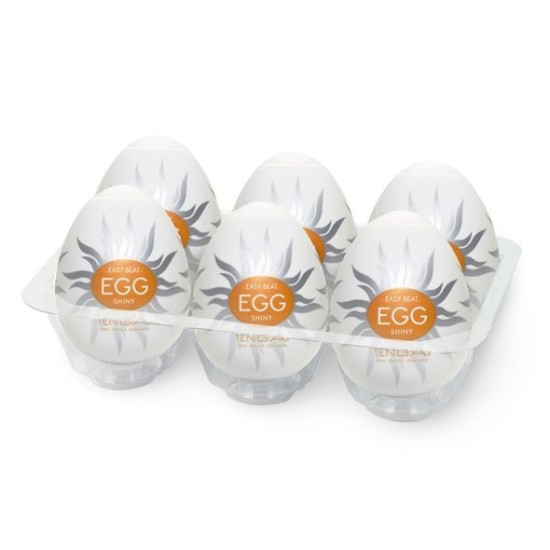 Мастурбатор-яйцо с текстурой «Солнечный» Tenga Egg Shiny