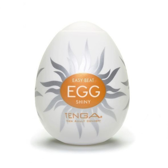 Мастурбатор-яйцо с текстурой «Солнечный» Tenga Egg Shiny