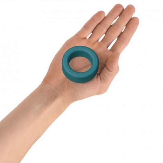 Эрекционное кольцо широкое, бирюзовое Love To Love COOL RING TEAL ME