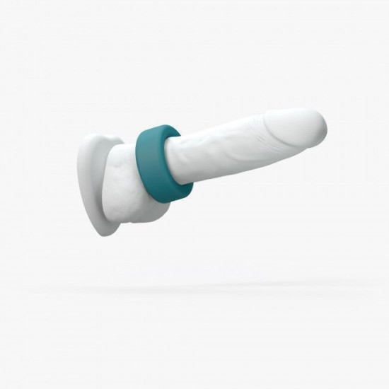 Эрекционное кольцо широкое, бирюзовое Love To Love COOL RING TEAL ME