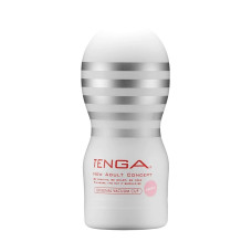 Мастурбатор глибока глотка з вакуумною стимуляцією, м'який Tenga Deep Throat (Original Vacuum) Cup Gentle