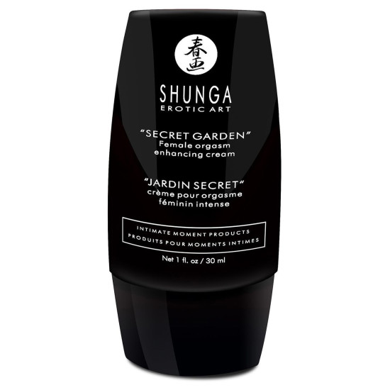 Возбуждающая смазка для клитора с эффектом покалывания Shunga Secret Garden, 30 ml