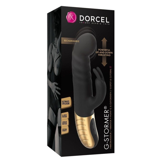 Вибратор с возвратно-поступательным движением головки Dorcel G-Stormer