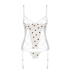 Корсет, белый Lovelia Corset White, XXL/XXXL
