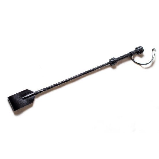 Міні стек шкіряний, довжина 50 см, чорний Art of Sex Riding Crop Mini Black