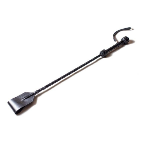 Міні стек шкіряний, довжина 50 см, чорний Art of Sex Riding Crop Mini Black