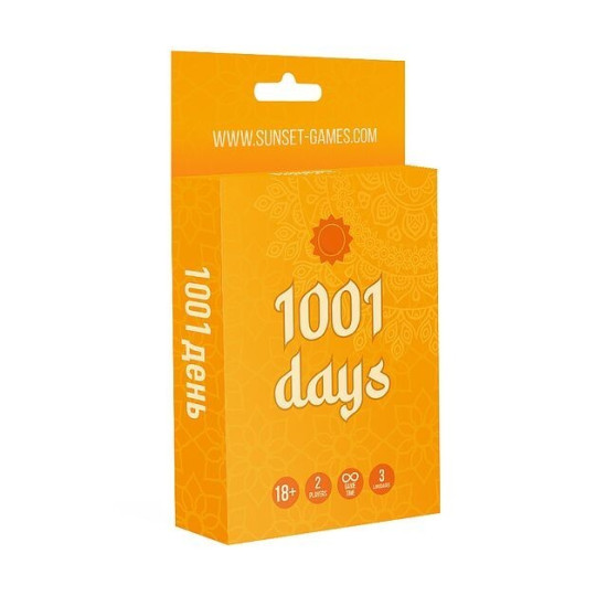 Эротическая игра для пар «1001 Days», на украинском, русском, английском