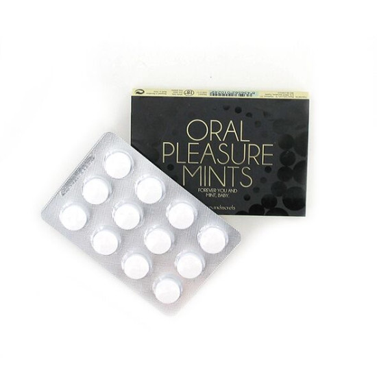 Мятные конфетки для орального секса Bijoux Indiscrets Oral Pleasure Mints Peppermint