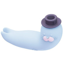 Вакуумний вібратор, синій CuteVibe Franky Blue
