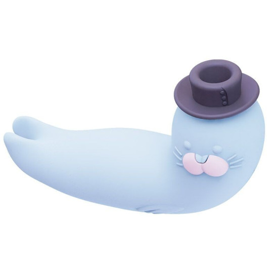 Вакуумний вібратор, синій CuteVibe Franky Blue