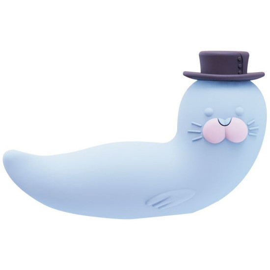 Вакуумний вібратор, синій CuteVibe Franky Blue