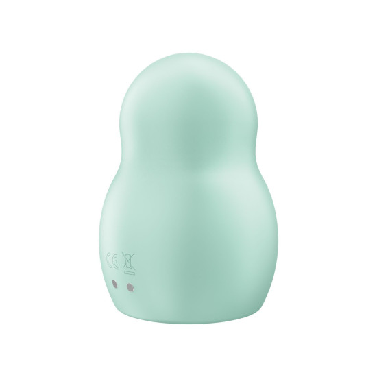 Вакуумный стимулятор с вибрацией, мятный Satisfyer Pro To Go 1 Mint