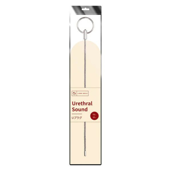 Уретральный стимулятор из нержавеющей стали Liebe Seele Urethral Sound Stainless Steel, 26 см
