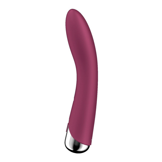 Вібратор точки G з обертанням, 2 мотори, червоний Satisfyer Spinning Vibe 1 Red
