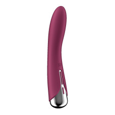 Вібратор точки G з обертанням, 2 мотори, червоний Satisfyer Spinning Vibe 1 Red