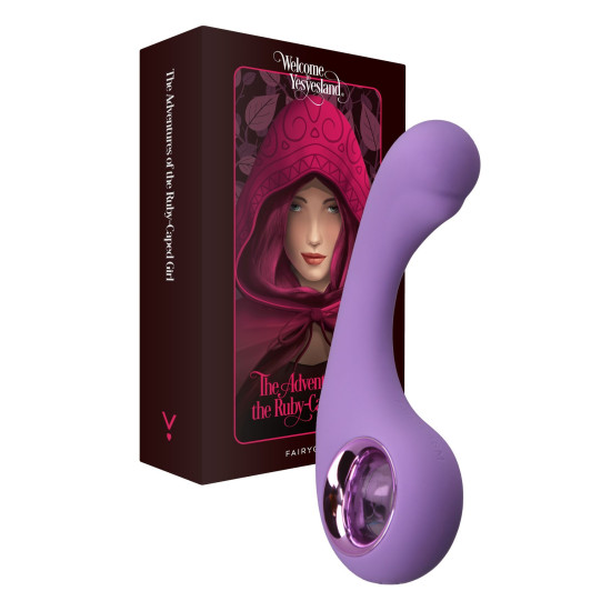 Вібратор для точки G, фіолетовий FairyGasm BraveryAward Violet