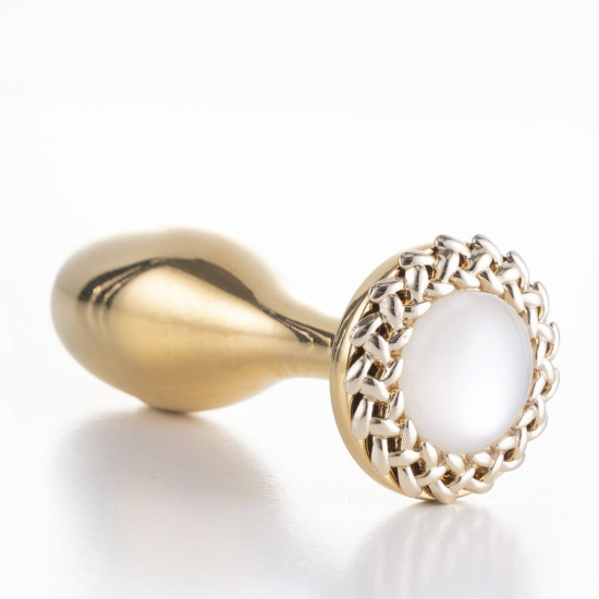 Анальна пробка з перловим дизайном Lockink Sevanda Pearl Pearl Rose-Shape Anal Plug