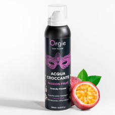 Масажна пінка з ефектом лопаючихся бульбашок, аромат маракуї Orgie Acqua Croccante Passion Fruit, 150 ml
