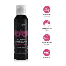 Масажна пінка з ефектом лопаючихся бульбашок, аромат маракуї Orgie Acqua Croccante Passion Fruit, 150 ml