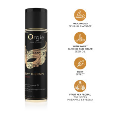 Гибридное массажное масло с романтическим ароматом Orgie Sexy Therapy Amor, 200 ml