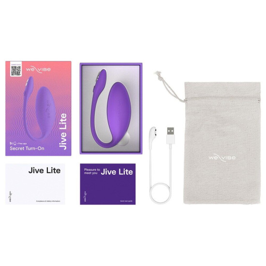 Смарт-віброяйце, пурпурове We-Vibe Jive Lite Purple